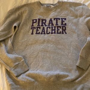 ECU teacher sweatshirt